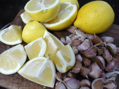 limun i beli luk recept